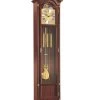 Hermle Grandfather Floor Clock Mechanical Moonphase Westminster Chime Walnut Clock 01079-030451 -Fashion Watch Shop 01079 030451 52876.1619702979