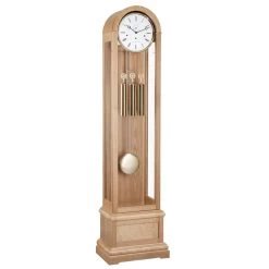 Hermle Mechanical 8-Day Cable Driven Westminster Oak Grandfather Clock 01087-050461