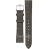 Hirsch Louisianalook Replacement Watch Strap Grey Alligator Embossed Leather 20mm With Free Connecting Pins -Fashion Watch Shop 03427030 2 18 1 70184.1496310560