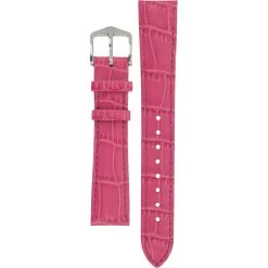 Hirsch Louisianalook Replacement Watch Strap Pink Alligator Embossed Leather 16mm With Free Connecting Pins -Fashion Watch Shop 03427125 2 16 1 84902.1442678753