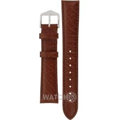 Hirsch Highland Replacement Watch Strap Brown Leather 18mm With Free Connecting Pins