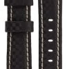 Hirsch Carbon Replacement Watch Strap Navy High-Tech Leather 18mm With Free Connecting Pins -Fashion Watch Shop 0a14d979 6183 4733 99e8 921257756ab1 55961.1438785762