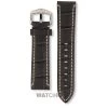 Hirsch Knight Replacement Watch Strap Grey Genuine Exotic Embossed Leather 22mm With Free Connecting Pins -Fashion Watch Shop 10902830 2 22 1 48229.1417022453