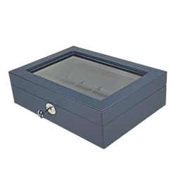 Orbit Navy Blue Leather Personalised Luxury Watch Box For 10 Watches OW202 -Fashion Watch Shop 11 20680.1638380716 2