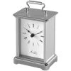 Woodford Silver-Tone Roman Dial OBIS Quartz Carriage Clock 1445 -Fashion Watch Shop 1445 17187.1618647821