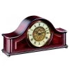 Hermle Acton Tambour 8-Day Westminster Chime Mahogany Mantel Clock 21142-070340 -Fashion Watch Shop 21142 070340 99797.1654754296