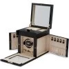 WOLF Palermo Single Black Anthracite Watch Winder With Jewellery Storage 213702 -Fashion Watch Shop 213702 1 00841.1615457199