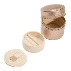 Wolf Palermo Double Watch Roll With Jewellery Case In Rose Gold 213916 -Fashion Watch Shop 213916 8 66153.1675677118