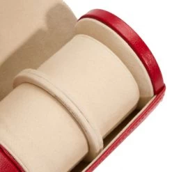 Wolf Palermo Double Watch Roll With Jewellery Case In Red 213972 -Fashion Watch Shop 213972 6 40195.1675676950