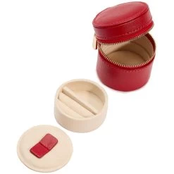 Wolf Palermo Double Watch Roll With Jewellery Case In Red 213972 -Fashion Watch Shop 213972 9 95368.1675676960