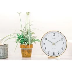 Hermle Quartz Crystal Glass Brass Table Clock 22986-002100 -Fashion Watch Shop 22986 002100 76495.1655458790 1