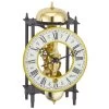 Hermle 14-Day Skeleton Movement Black And Gold Table Clock 23003-000711 -Fashion Watch Shop 23003 000711 51353.1655711334