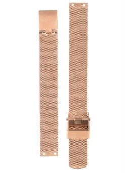 Skagen Watch Replacement Bracelet Rose Gold Mesh For 456SRR1 With Free Connecting Screws