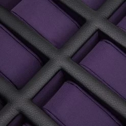 WOLF Windsor 10 Piece Black And Purple Watch Box 458403 -Fashion Watch Shop 458403 1 81047.1619177589