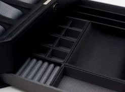 WOLF Windsor Black Watch Storage Box With Drawer For 10 Watches 4586029 -Fashion Watch Shop 4586029 5 24439.1506428693 1
