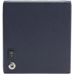 WOLF Cub Single Watch Winder With Glass Cover Navy Pebble Finish 461117 -Fashion Watch Shop 461117 3 07188.1673010374