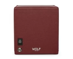 Wolf Cub Single Watch Winder With Glass Cover Bordeaux 461126 -Fashion Watch Shop 461126 3 03172.1605542595