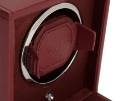 Wolf Cub Single Watch Winder With Glass Cover Bordeaux 461126 -Fashion Watch Shop 461126 5 79092.1605542595