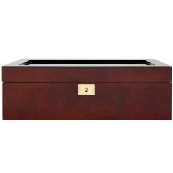 Wolf Savoy Burlwood Wooden Watch Storage Box Fits 10 Watches 461610 -Fashion Watch Shop 461610 1 23093.1525436536