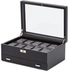 WOLF Viceroy 10 Piece Black Watch Box With Storage 466202 -Fashion Watch Shop 466202 1 67961.1619177455 2