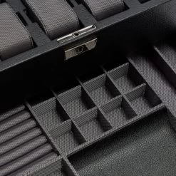 WOLF Viceroy 10 Piece Black Watch Box With Storage 466202 -Fashion Watch Shop 466202 4 86566.1618387612