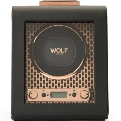 WOLF Axis Collection Copper Single Watch Winder 469116