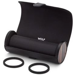 Wolf Roadster Watch Roll Vegan Leather In Black 477856 -Fashion Watch Shop 477856 4 99978.1681212713