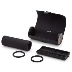 Wolf Roadster Watch Roll Vegan Leather In Black 477856 -Fashion Watch Shop 477856 5 50166.1681212713