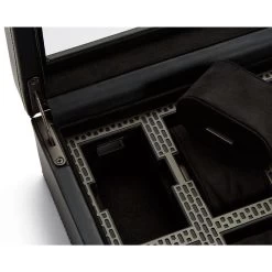 Wolf Axis 8 Piece Powder Coat Vegan Leather Watch Box 488003 -Fashion Watch Shop 488003 6 60220.1675751468 1