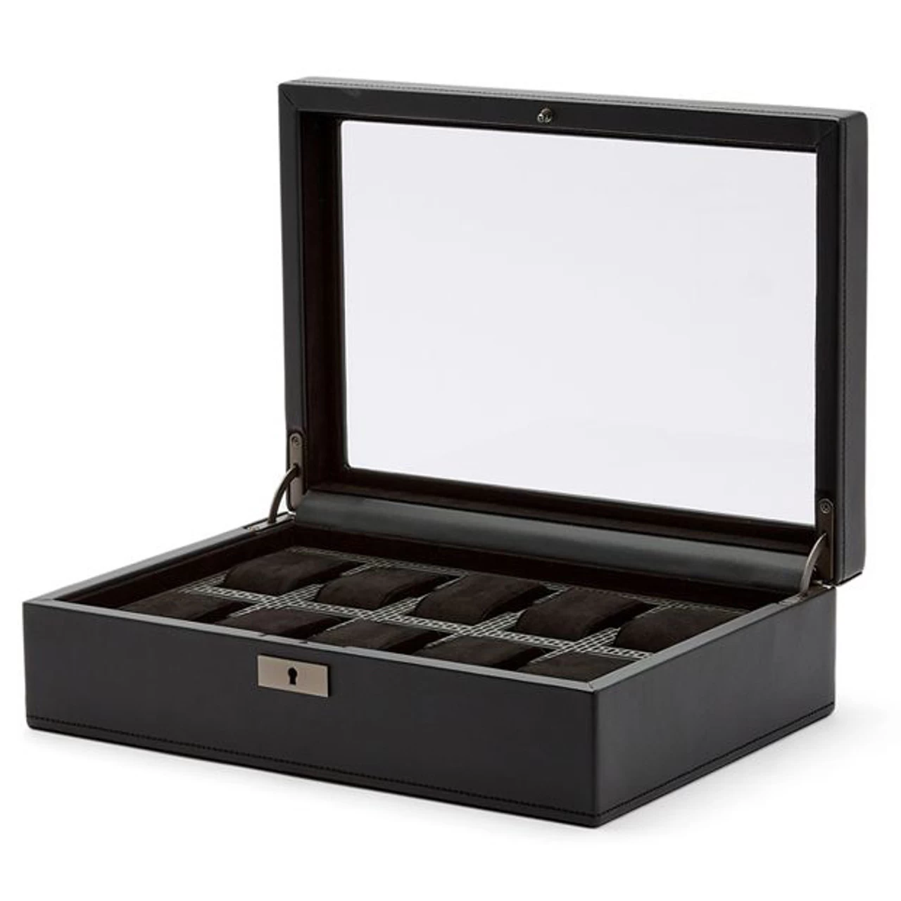 Wolf Axis 10 Piece Powder Coat Vegan Leather Watch Box 488103 7 Wolf Axis 10 Piece Powder Coat Vegan Leather Watch Box 488103 - Image 5