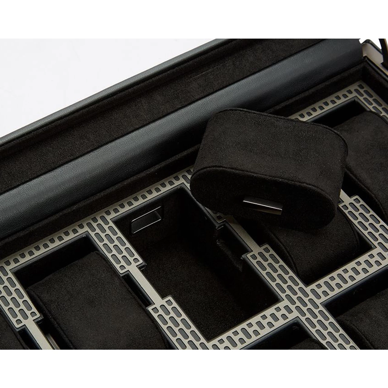 Wolf Axis 10 Piece Powder Coat Vegan Leather Watch Box 488103 9 Wolf Axis 10 Piece Powder Coat Vegan Leather Watch Box 488103 - Image 7