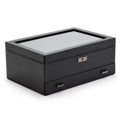 Wolf Axis 10 Piece Powder Coat With Drawer Watch Box 488203 -Fashion Watch Shop 488203 3 53191.1675754234 1