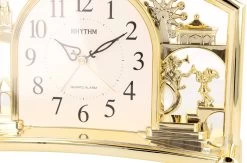 Rhythm Alarm Mantel Clock With Rotating Swarovski Crystal Pendulum 4SE535WR18 -Fashion Watch Shop 4SE535WR18 3 03400.1426696954