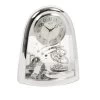 Rhythm Mantel Clock Arched Pendulum Silver 4SG607WS19 -Fashion Watch Shop 4SG607WS19 11915.1596549892