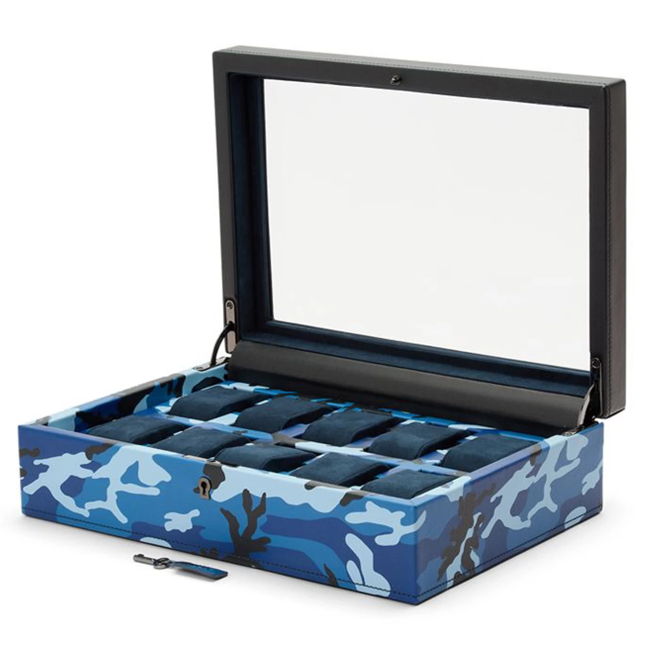 Wolf Elements Water 10 Piece Vegan Leather Watch Box 665471 3 Wolf Elements Water 10 Piece Vegan Leather Watch Box 665471