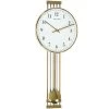 Hermle Radio Controlled Brass Pendulum Wall Clock 70722-000871