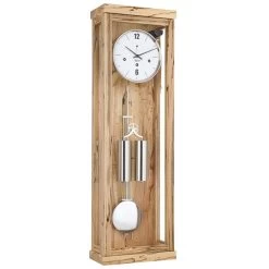 Hermle Regulator Mechanical 8-Day Cable Driven Westminster Ice Beech Wall Clock 70993-T30351