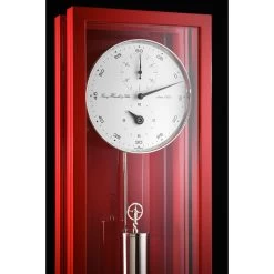 Hermle Mechanical Precision Movement 31 Days Power Reserve Red Long Case Wall Clock 71006-360761 -Fashion Watch Shop 71006 360761 4 39236.1654199996