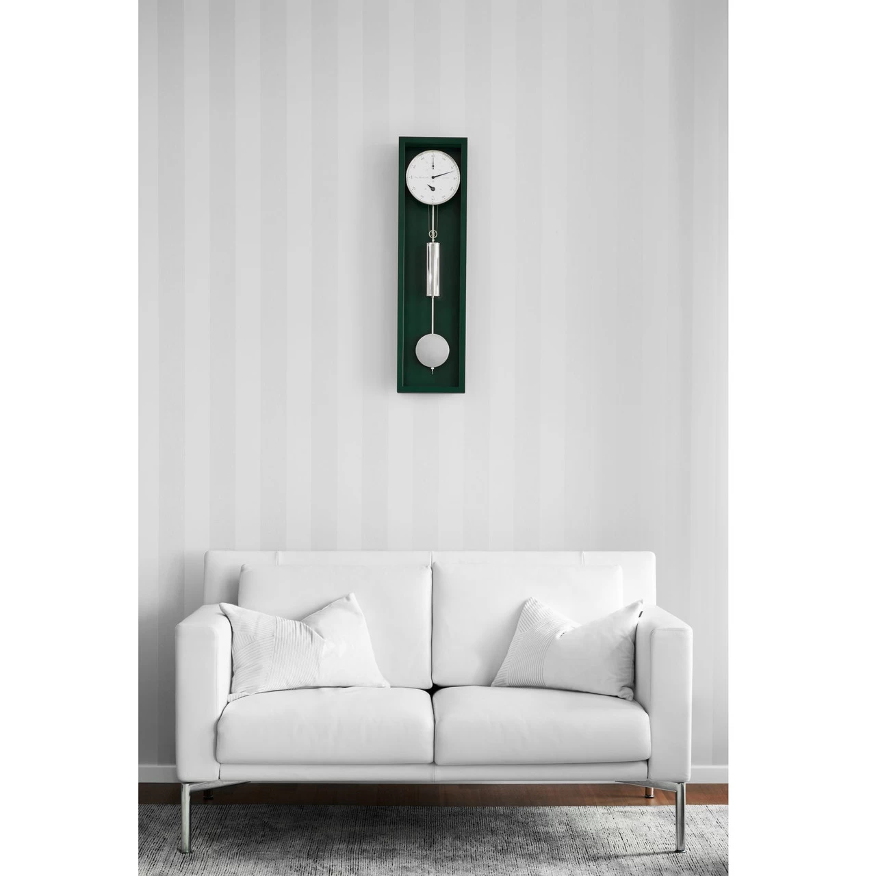 Hermle Mechanical Precision Movement 31 Days Power Reserve Bright Green Long Case Wall Clock 71006-V40761 6 Hermle Mechanical Precision Movement 31 Days Power Reserve Bright Green Long Case Wall Clock 71006-V40761 - Image 4