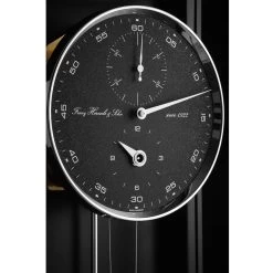 Hermle Mechanical Precision Movement 31 Days Power Reserve Black With Black Dial Long Case Wall Clock 71007-740761 -Fashion Watch Shop 71007 740761 5 55867.1654200009
