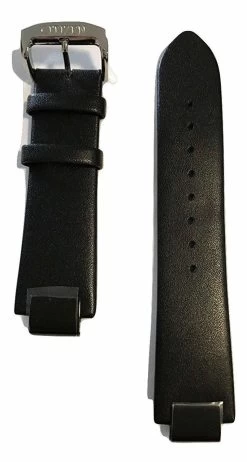 Citizen Replacement Eco-Drive Axiom Black Leather Watch Strap For Watch 59-S52772 With Pins