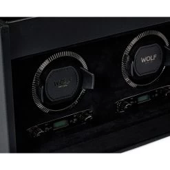 Wolf British Racing Double Watch Winder With Storage In Black 792202 -Fashion Watch Shop 792202 5 1 83189.1675321970