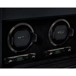 Wolf British Racing Triple Watch Winder With Storage In Black 792302 -Fashion Watch Shop 792302 5 1 70450.1675321895