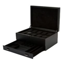 Wolf British Racing Black 10 Piece Watch Box With Storage 792802 -Fashion Watch Shop 792802 3 1 01451.1684992480
