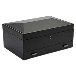 Wolf British Racing Black 10 Piece Watch Box With Storage 792802 -Fashion Watch Shop 792802 4 1 85067.1684992482