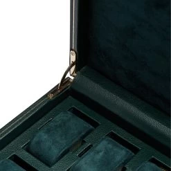 WOLF British Racing Green 10 Piece Watch Box With Storage 792841 16 WOLF British Racing Green 10 Piece Watch Box With Storage 792841 -Fashion Watch Shop 792841 5 46560.1640101104