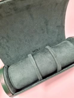 WOLF British Racing Green Triple Watch Roll 792941 -Fashion Watch Shop 792941 17 93648.1621611899