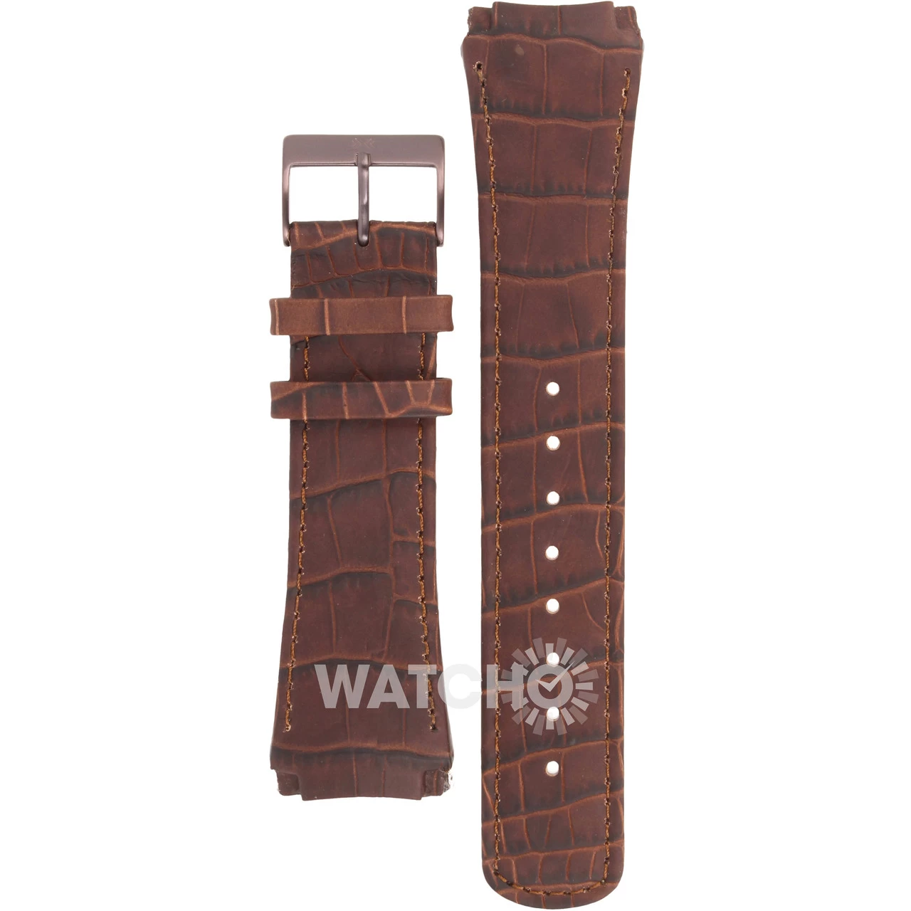 Skagen Replacement Watch Strap Brown Leather For 856XLDRD 3 Skagen Replacement Watch Strap Brown Leather For 856XLDRD