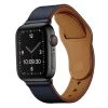 Apple Watch Classic Premium Leather Strap In Navy Blue APL911 -Fashion Watch Shop APL91138 26246.1684240734
