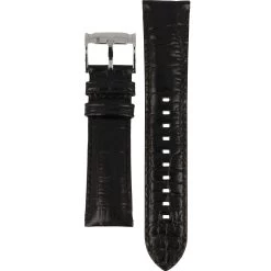 Armani Replacement Watch Strap For AR2411 Black Genuine Leather With Free Connecting Pins -Fashion Watch Shop AR2411 1 54236.1441814371